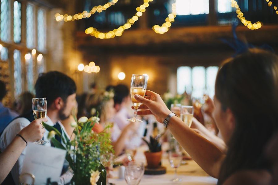 Celebration with decor